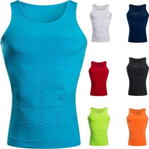 Taoyekma Mens Running Tights T-shirts Elastic Gym Men Sport Vest Shirts Abdominal Muscles Athletic Vest Fitness Tank Tops S-3XL