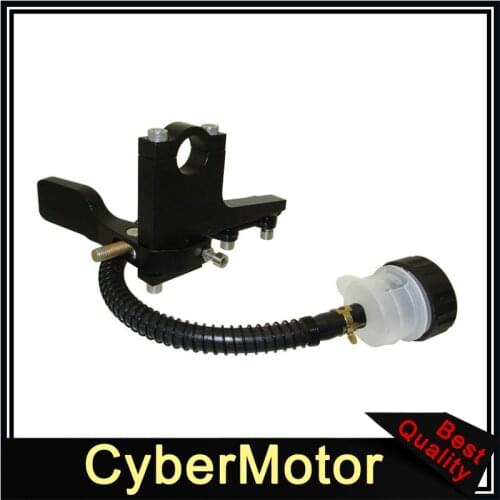 7/8" Hydraulic Thumb Rear Brake Cylinder Pump For Motorcycle Pit Dirt Bike