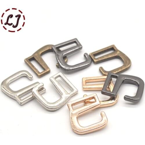 New arrived high quality 20pcs/lot 8mm silver gun-black gold metal shoes bags type 9 Buckle hooks buttons DIY accessories