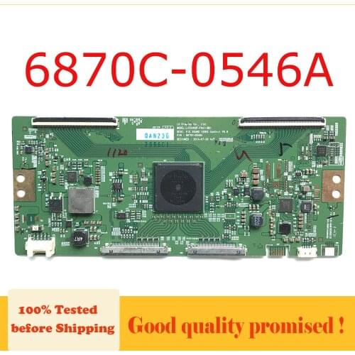 6870C-0546A Original T-CON for X3-55 L553LN TCON Board 6870C 0546A for Screen LC550DQF-FHA1-8B1 ... etc. placa tv lg free ship