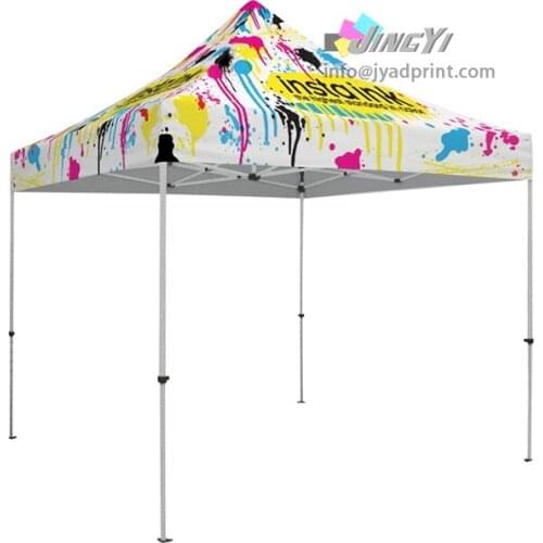 Full Color Dye Sublimation Printing Heat Transfer Print LOGO Brand POP up Tent Canopy