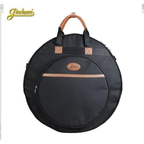 Professional thicker Portable shoulders backpack black 21" Deluxe Cymbal Bag Carrying Case Drums Cymbals Instrument Gig Cases