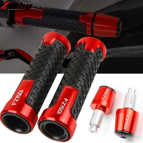 Motorcycle Handlebar Knobs Hand Grips Handle Bar Cap Ends Plug FOR YAMAHA FZ150I FZ 150I 2013-2021 2020 2019 2018 2017 2016 2015