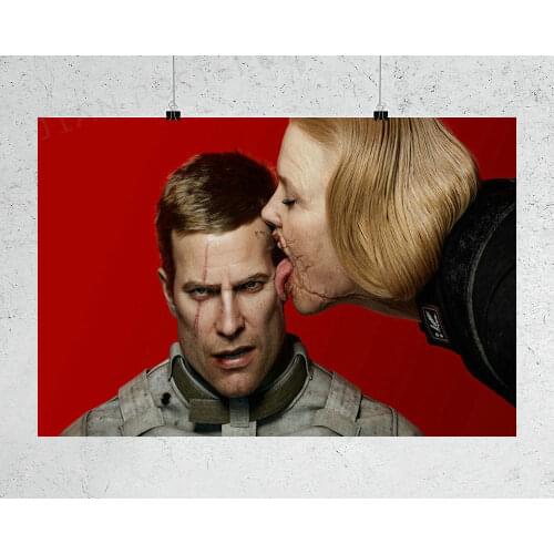 H430 Silk Poster Home Decoration Wolfenstein ii the new colossus game Wall Art Christmas Gift