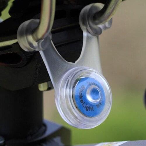 Silicone Bike Bicycle Light Waterproof LED Flash Safety Warning Lamps Cycling Front Rear Rail Light Accessories