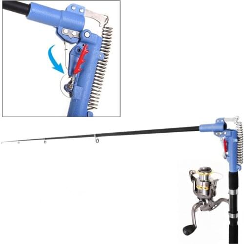 2.1m 2.4m 2.7m Telescopic Outdoor Sea Fishing Rod Stainless Steel Automatic Fishing Rod Pole