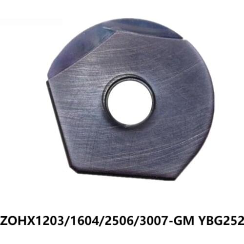 10pcs ZOHX Lathe Milling Cutter ZOHX1203-GM ZOHX1604-GM ZOHX2506-GM ZOHX3007-GM YBG252 Carbide Cutting Inserts Turning Tools