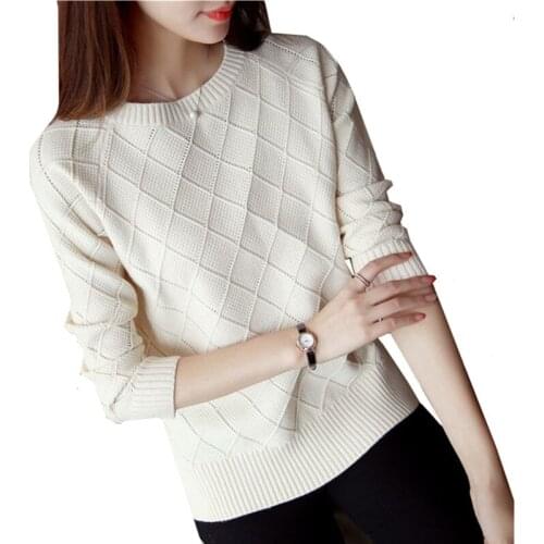 Autumn winter New 2018 crop Sweater Casual Sexy Women Sweaters and Pullovers Knitted Jumpers Short Femme Knitting Sweaters B122