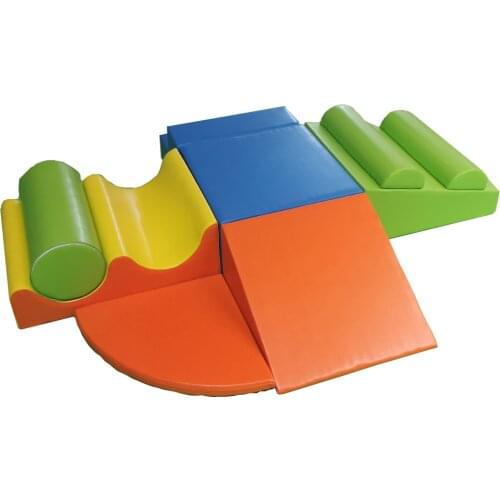 YLWCNN Small Software Toy Equipment Pad Combined Slide Ladder Kids Soft Play Set Playground