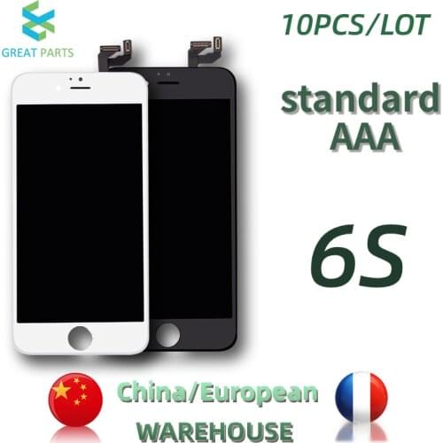 10PCS For ShenChao AAA Pantalla For iPhone 6S LCD Display Touch Screen Assembly Replacement 4.7 inch ecran For iPhone 6S LCD