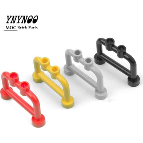 30Pcs/lot Bars, Ladders and Fences Series Bar 1x4x2 with Studs MOC Building Blocks Bricks DIY Educational Toys Children Gifts