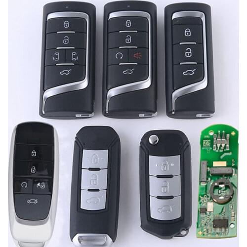 Car Keyless Intelligent Remote Key 433Mhz for GAC Trumpchi GS3 GS4 GS5 GS7 GS8 GA3 GA4 GM8 GM6 IAON Car Smart Remote Key