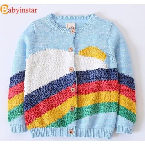 Babyinstar Warm Sweaters For Girls