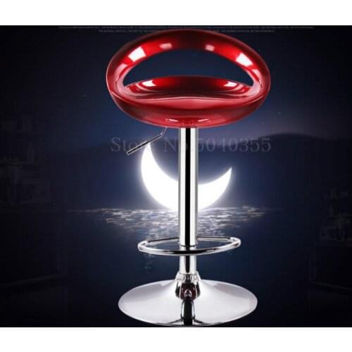 Bar stool modern minimalist high chair bar high stool mobile phone shop stool back bar stool home lift bar chair