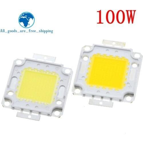 Free shipping 10pcs pure white/warm white 100W 24*48 led chip high power led bead high brightness 32-34V for led street light