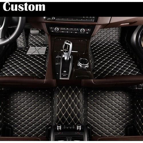 Custom car colors floor mats for Land Rover Discovery 4 freelander 2 Sport Range Rover Sport Evoque 3D car styling carpet liner