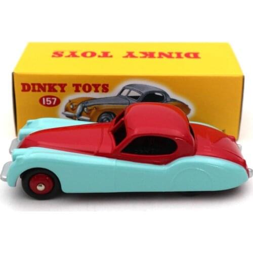 DeAgostini 1/43 Dinky toys 157 For XK120 Coupe Diecast Models Collection