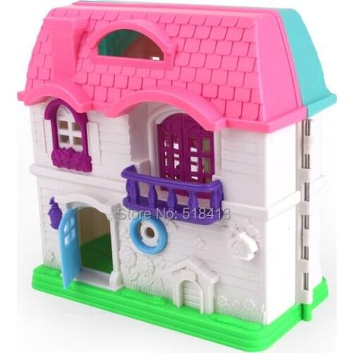 Play House Toys Suit Frasier Theme Villa Girl Child Unisex Multicolor Plastic 2-4 Years 2021