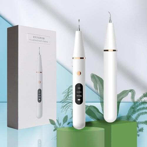Electric Ultrasonic Dental Cleaning Sonic Dental Whitener Teeth Calculus Tartar Remover Tools Remove Tooth Stains Oral Care