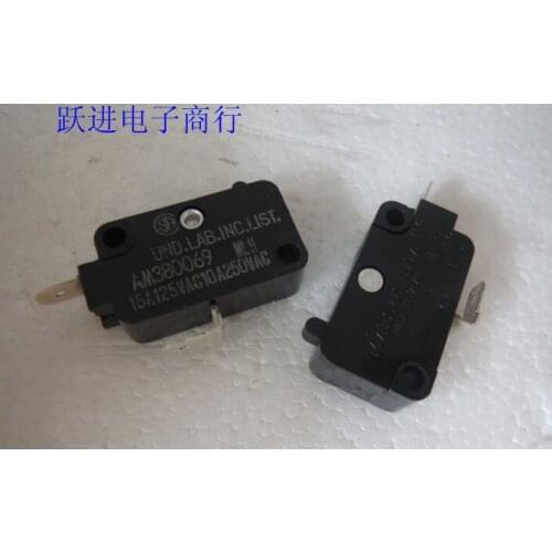 Original New 100% AM380069 hair dryer hot and cold air button touch the micro switch normally closed 2pin