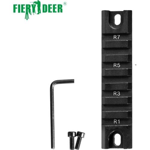 Fiery Deer High Quality Rail Adapter Converter Mount Scope Base Aluminum Alloy Black/D05