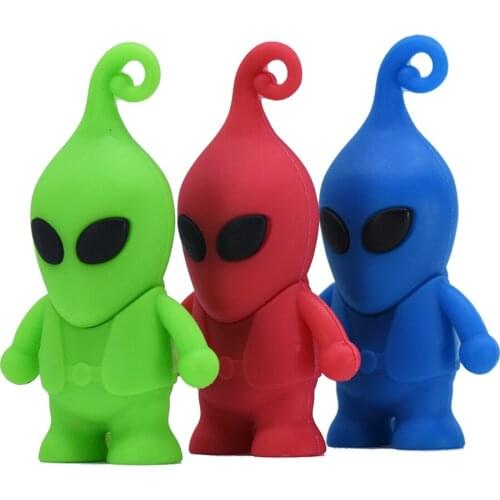 Extraterrestrial being pen drive cartoon usb flash drive 4GB 8GB 16GB 32GB 64GB pendrive 128GB 256GB saucerman memory stick