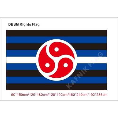 KAFNIK,90*150cm/128*192cm/192*288cm (2*3ft/3*5ft) BDSM rights flag for Event/party/home Decorative Flags