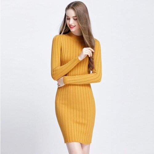 Модные трикотажные платья SDRawing China At AliExpress