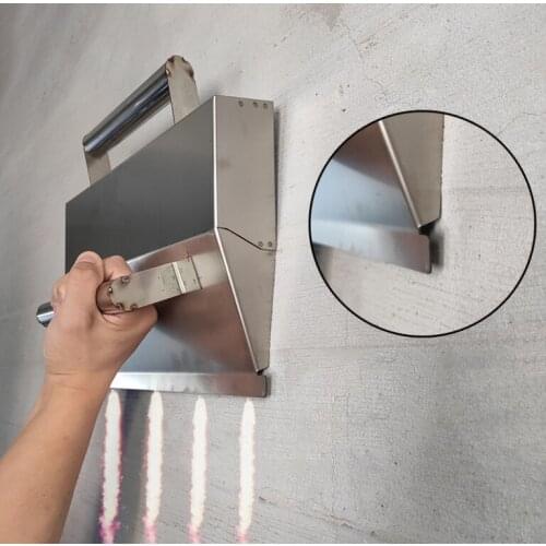 Plastering artifact Plastering knife rubbing Mason plastering tools Interior wall plastering frustration scraper wall plastering