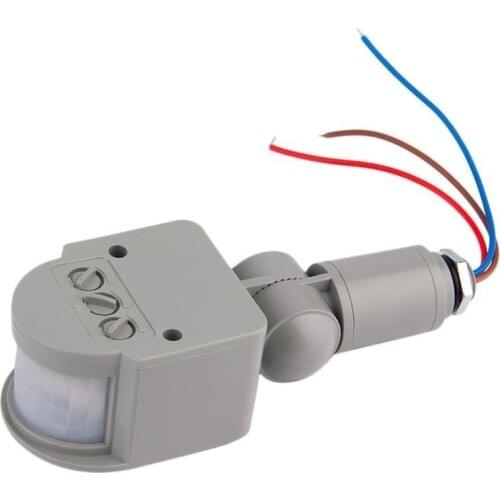 Outdoor Motion Sensor 110V~240V Wall Light Lamp LED PIR Infrared Motion 180 Degree Rotating Switch Sensor Detector