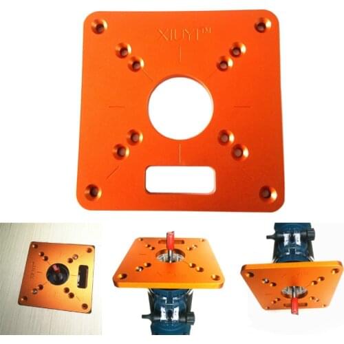 Universal Router Table Insert Plate RT0700C Woodworking Benches Aluminium Wood Router Trimmer Models Engraving Machine