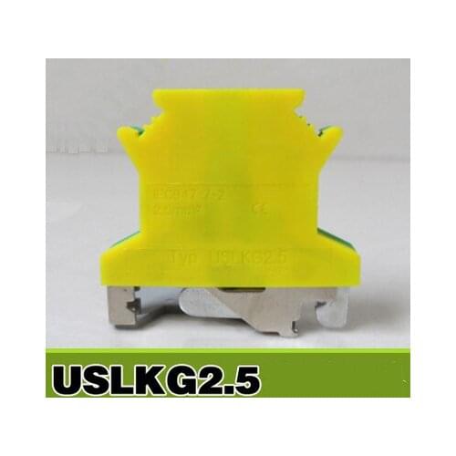 USLKG2.5 UK Series DIN Rail Screw Clamp Terminal Blocks