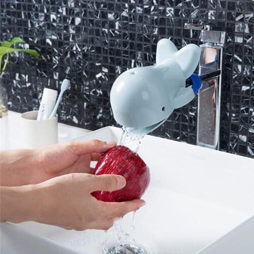 1PC Cartoon Child Faucet Extenders Extended Splash Baby Hand Washer Guide Sink Plastic PP Faucet Extender Bathroom Accessories