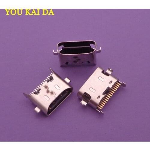 10PCS/Lot For LG K41S K61 USB Charging Dock Charge Socket Port Jack Plug Connector Repair Parts Replacement