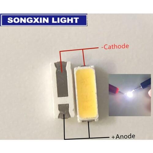 200pcs JUFEI LED LED Backlight 0.3W 3V 4014 Cool white 90MA LCD Backlight for TV TV Application 01.JT.CB414BF-BC