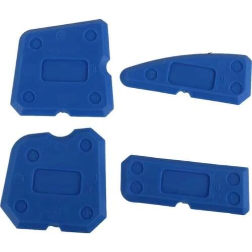 4 PCs/Lot Floor Cleaner Mini Surface Tile Cleaner Tool Set Floor Window Tile Cleaner Gel Residual Shovel Inside Corner Scrapers