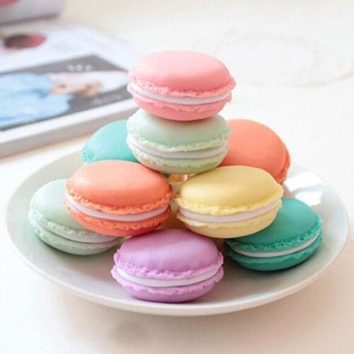 6 Pcs/lot Mini Macaron Storage Box Candy Organizer For Jewelry Earring Organizadora Zakka Living Essential