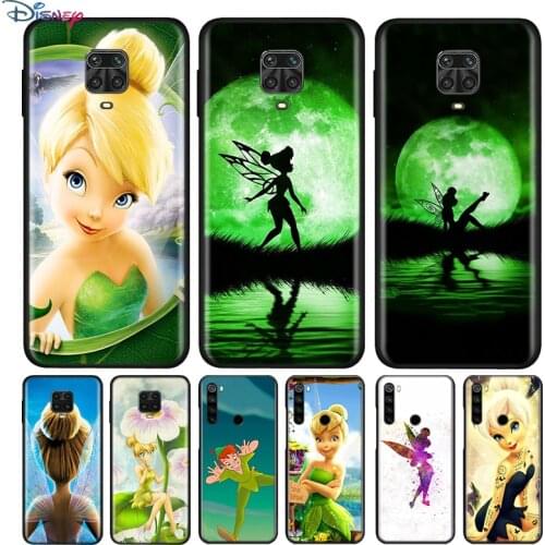 Black Silicone Cover Wendy Tinkerbell For Xiaomi Redmi Note 10 10S 9 9S Pro Max 9T 8T 8 7 6 5 Pro 5A Phone Case