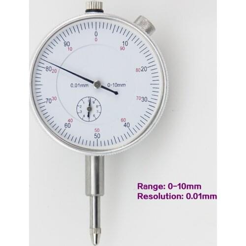 0-10mm Magnetic Base Holder Scale Precision Indicators Gadget Mechanical Dial Gauge Rustproot Measuring Tools Universal