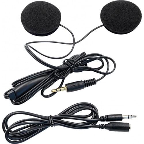 Motorcycle Helmet Headset Headphone Speakers Support Hands-free Calling Anti-interference MP3 computer and 3.5mm Audio equipment