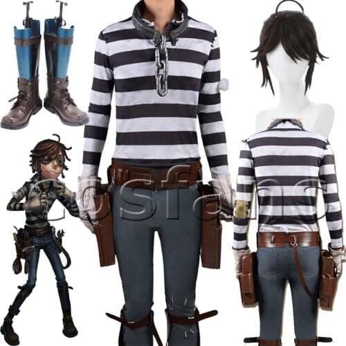 Game Identity V Cosplay Costumes Prisoner Luca Balsa Cosplay Costumes Survivor Original Skin Halloween Uniforms Suits Clothes