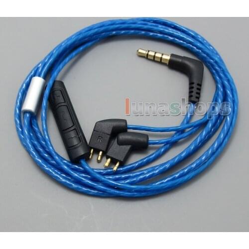 LN004989 With Mic Remote Volume Cable For Fitear To Go! MH335DW private c435 mh334 Jaben 111(F111) 333 Parterre 223 22 Earphone