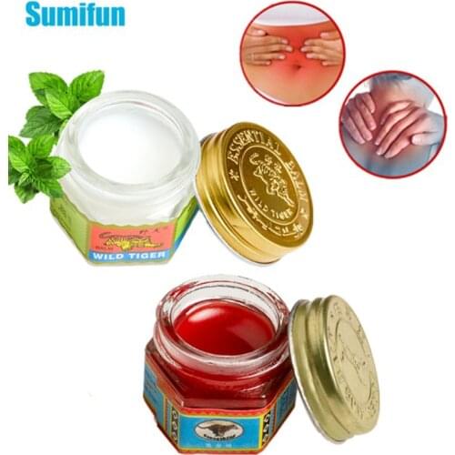 6 Types of Tiger Balm Ointment Arthritis Joint Muscle Rub Aches Painkiller Cooling Oil Cold Headache Herbs Cream Medical Plaster