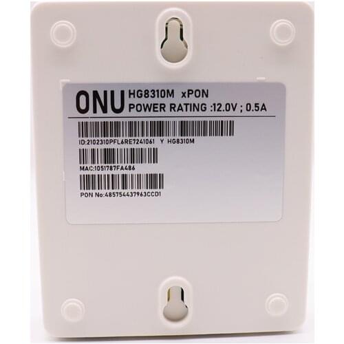 100% brand new 10pcs ONT ONU XPON Dual mode 1GE ONU ONT With Single Lan Port Apply to FTTH Modems, Termina English version