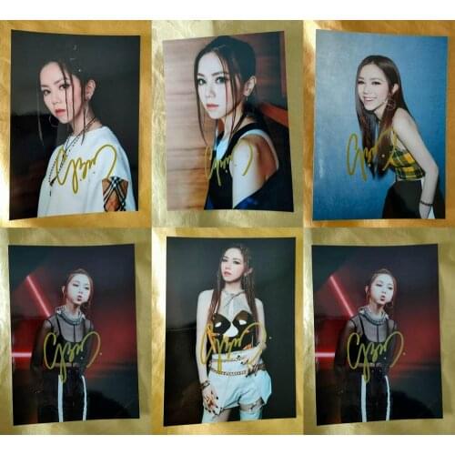 Hand signed Gloria Tang Tsz-Kei G.E.M. Deng Ziqi autographed photo 5*7 112020