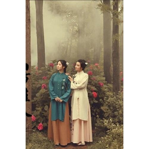 Shi Luo Yi Republican Period Sisters Bestie Costume Sets Photo House Costume for Women