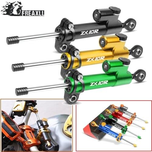 Motorcycle Steering Damper Stabilizer Linear Reversed Safety Control Over For Kawasaki ZX-10R ZX10R ZX10 R 2004-2005 2003 2015