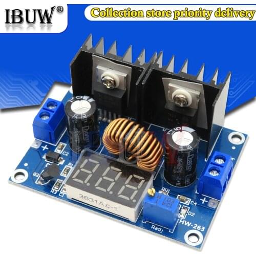 XH-M404 M404 DC 4-40V 8A Voltage Regulator Module Digital PWM Adjustabl DC-DC Step Down Voltage Regulator DC XL4016E1