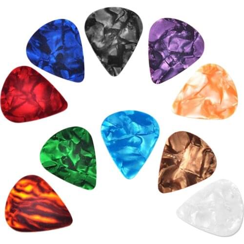 10 Pieces Guitar Picks For Your Electric, Acoustic And Bass Guitar, Premium Guitar Picks Plectrum Plectrum, 0.46mm