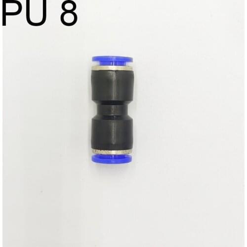 10pcs Pneumatic Fitting Hose Connector Tube Plastic Joint Compressor Push-in Quick Release Pipe 2-way Straight connector for 8mm